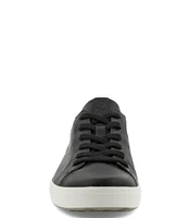 ECCO Men's Soft 7 City Leather Lace-Up Sneakers