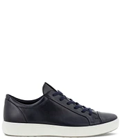 ECCO Men's Soft 7 City Leather Lace-Up Sneakers