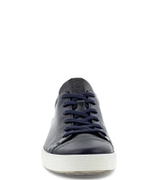 ECCO Men's Soft 7 City Leather Lace-Up Sneakers