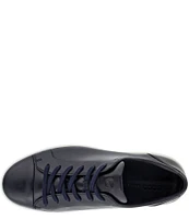 ECCO Men's Soft 7 City Leather Lace-Up Sneakers