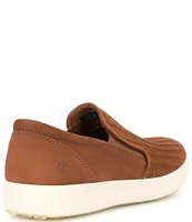 ECCO Men's Soft 7 Woven Slip Ons