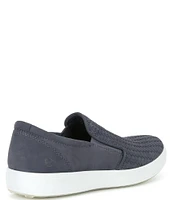 ECCO Men's Soft 7 Woven Slip Ons