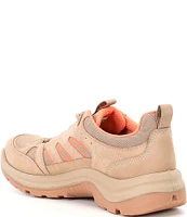 ECCO Offroad Premium Leather Lace Up Sneakers