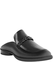 ECCO Sculpted LX Textured Leather Slip-On Mules