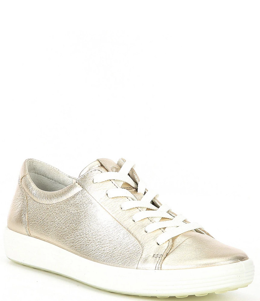 ECCO Soft 7 Mono 2.0 Leather Sneakers