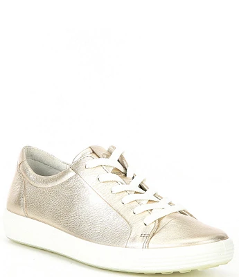 ECCO Soft 7 Mono 2.0 Leather Sneakers