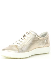 ECCO Soft 7 Mono 2.0 Leather Sneakers