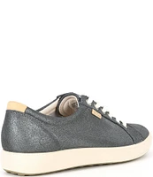 ECCO Women's Soft VII Leather Lace-Up Sneakers