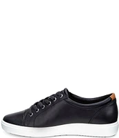 ECCO Women's Soft VII Leather Lace-Up Sneakers