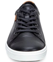 ECCO Women's Soft VII Leather Lace-Up Sneakers