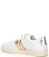 ECCO Women's Street Lite Retro Lace-Up Leather Sneakers