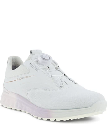 ECCO Women's S-Three Leather BOA Golf Shoes