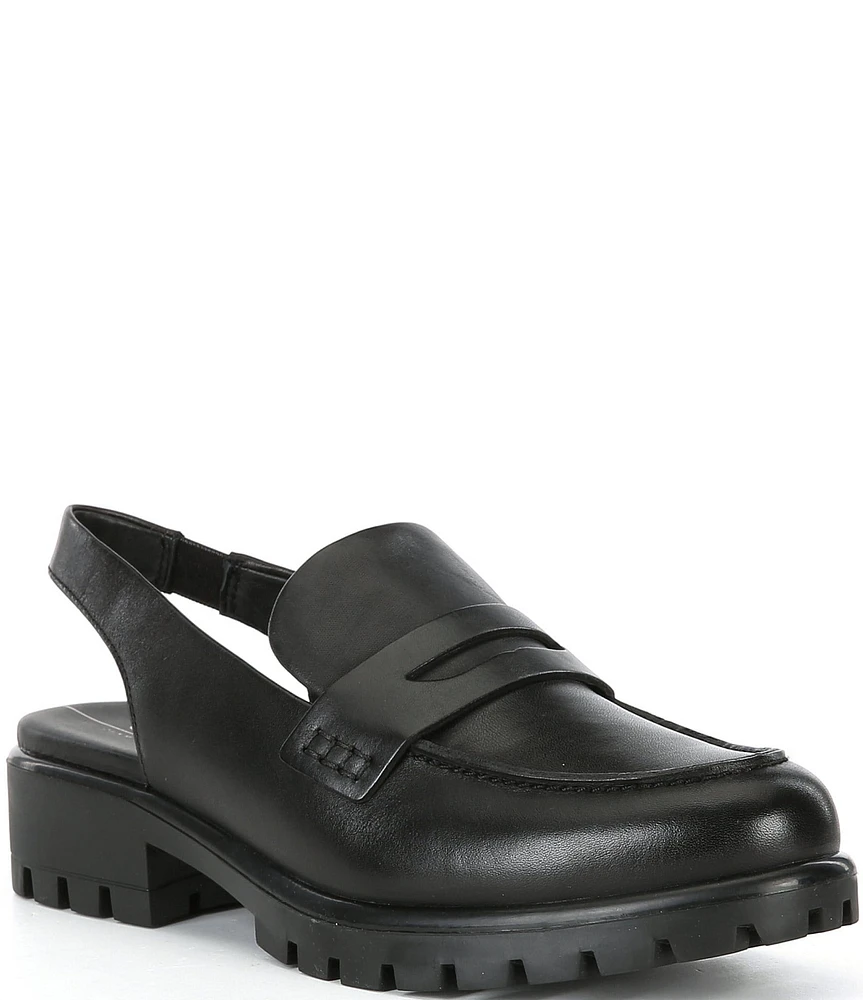 ECCO Women's Modtray Slingback Penny Loafers