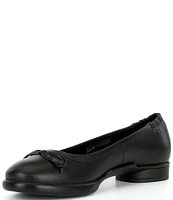 ECCO Sculpted LX 15 Bow Ballerina Leather Flats