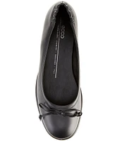 ECCO Sculpted LX 15 Bow Ballerina Leather Flats