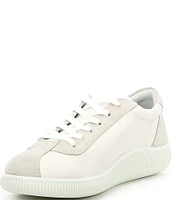 ECCO Women's Soft Zero Leather Lace Up Sneakers