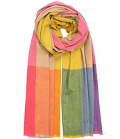 Echo Colorblock Blanket Scarf Wrap