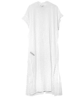 Echo Longline Eyelet Tie Front Duster