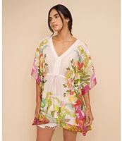 Echo Oasis Buttefly Caftan