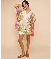 Echo Oasis Buttefly Caftan