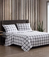 Eddie Bauer Bunkhouse Plaid Printed Flannel Sheet Set