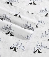 Eddie Bauer Dog Friends Printed Flannel Sheet Set