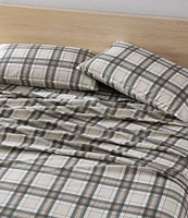 Eddie Bauer Edgewood Plaid Flannel Sheet Set