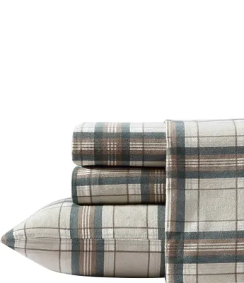 Eddie Bauer Edgewood Plaid Flannel Sheet Set