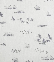 Eddie Bauer Geese Meadow Printed Flannel Sheet Set