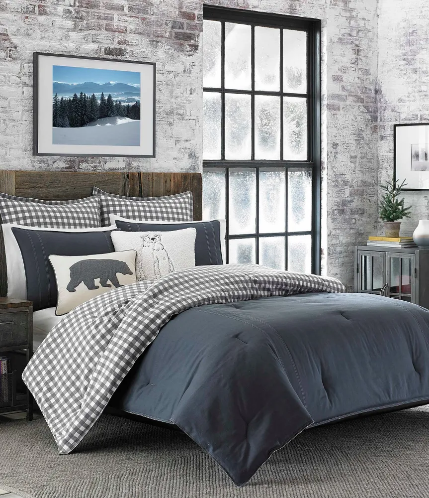 Eddie Bauer Kingston Charcoal Comforter Mini Set