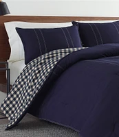 Eddie Bauer Kingston Navy Comforter Mini Set