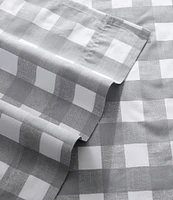 Eddie Bauer Lakehouse Plaid Percale Cotton Sheet Set