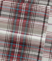 Eddie Bauer Montlake Plaid Red Flannel Sheet Set