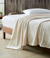 Eddie Bauer Ultra Soft Plush Solid Microfiber Bed Blanket