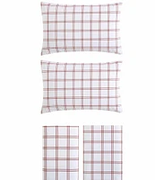 Eddie Bauer Westridge Plaid Printed Cotton Flannel Sheet Set