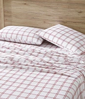 Eddie Bauer Westridge Plaid Printed Cotton Flannel Sheet Set