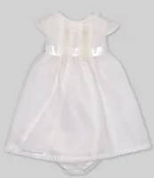 Edgehill Collection Baby Girls 3-24 Months Lace Heirloom Collection Dress