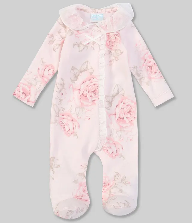 Edgehill Collection Baby Girls Newborn-24 Months Lace Detail