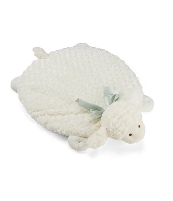 Edgehill Collection Baby Lamb Plush Tummy Time Cushion