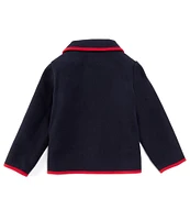 Edgehill Collection x Darby Fallon Clark Little Boys 2T-7 Grayson Button Front Car Coat