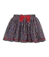 Edgehill Collection Little Girls 2T-6X Ditsy Floral Skirt