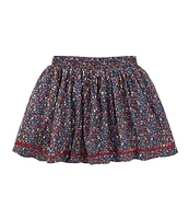 Edgehill Collection Little Girls 2T-6X Ditsy Floral Skirt