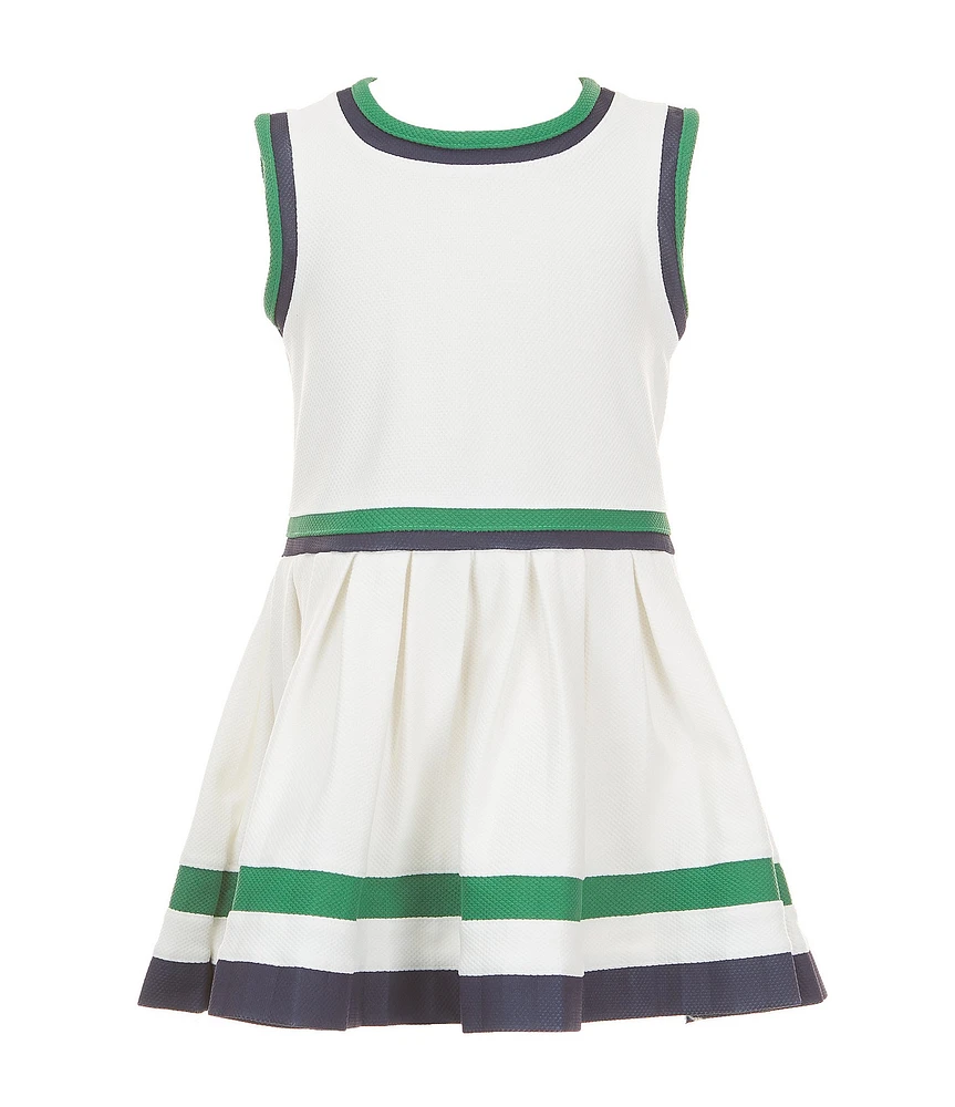 Edgehill Collection Little Girls Sleeveless Tennis Dress