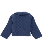 Edgehill Collection x Darby Fallon Clark Little/Big Girls 2T-10 Darby Quilted Puffer Jacket