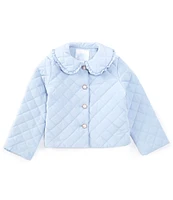 Edgehill Collection x Darby Fallon Clark Little/Big Girls 2T-10 Darby Quilted Puffer Jacket