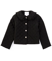 Edgehill Collection x Darby Fallon Clark Little/Big Girls 2T-10 Darby Quilted Puffer Jacket