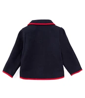 Edgehill Collection x Darby Fallon Clark Baby Boys 12-24 Months Grayson Button Front Wool Blend Car Coat