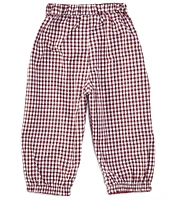 Edgehill Collection x Darby Fallon Clark Baby Boys 12-24 Months Tanner Reversible Gingham Corduroy Pants