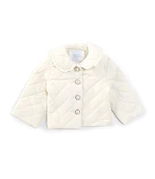 Edgehill Collection x Darby Fallon Clark Baby Girls 12-24 Months Darby Quilted Jacket