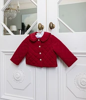 Edgehill Collection x Darby Fallon Clark Baby Girls 12-24 Months Darby Quilted Jacket